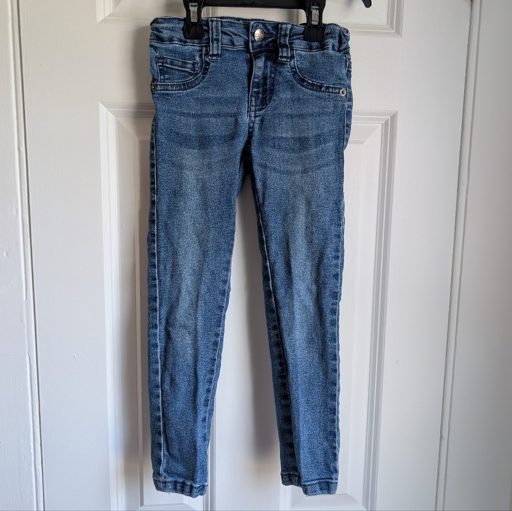Buffalo David Bitton Girls Adjustable Waist Denim Jeans Size 5